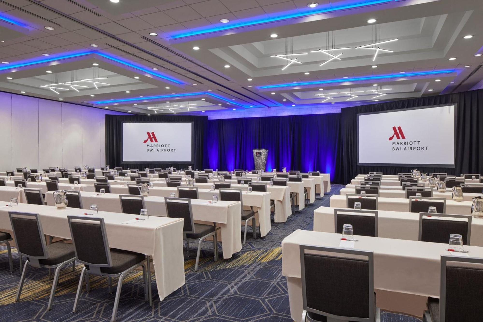 BWI Airport Marriott Hotell Linthicum Exteriör bild