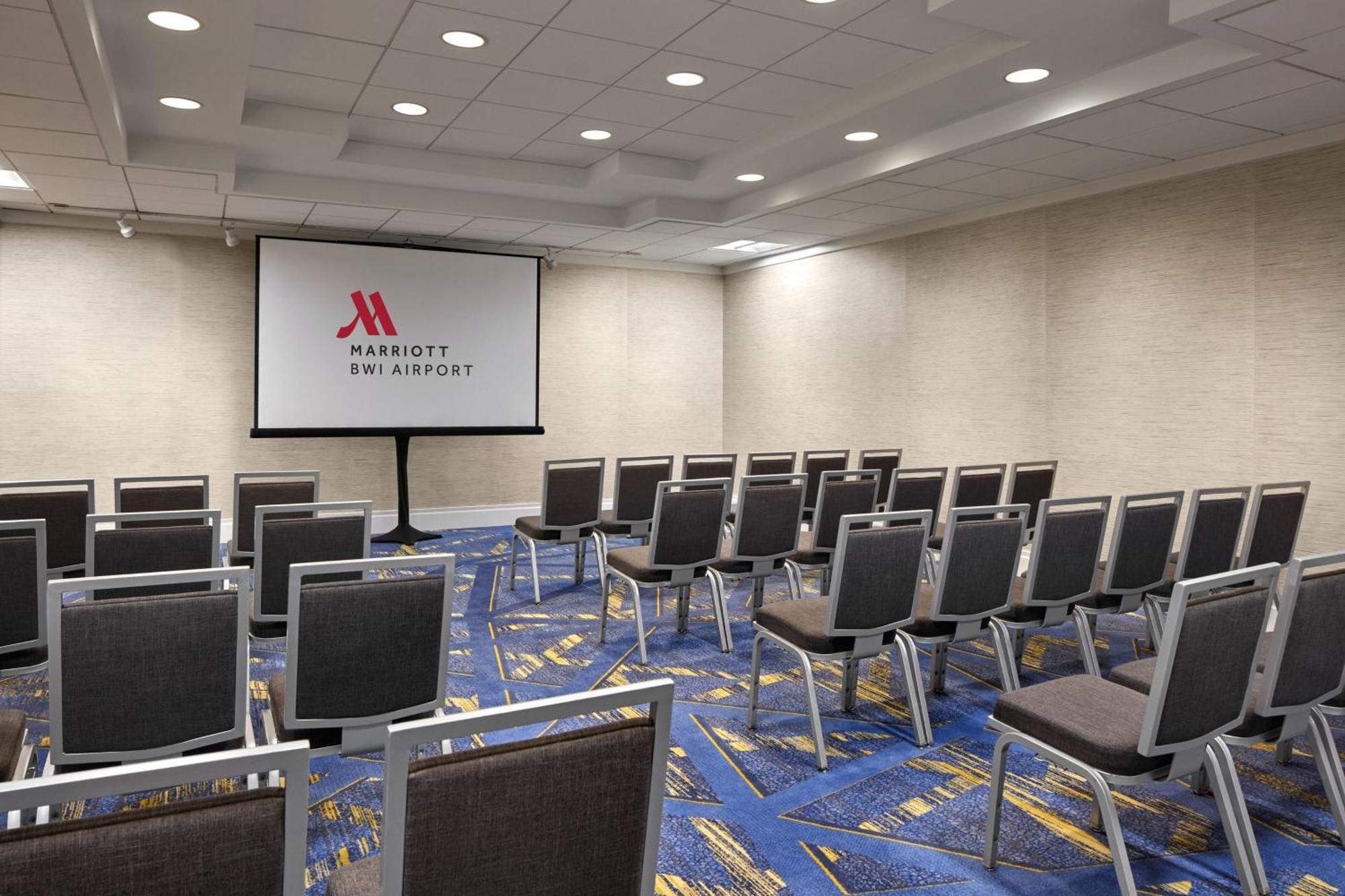 BWI Airport Marriott Hotell Linthicum Exteriör bild