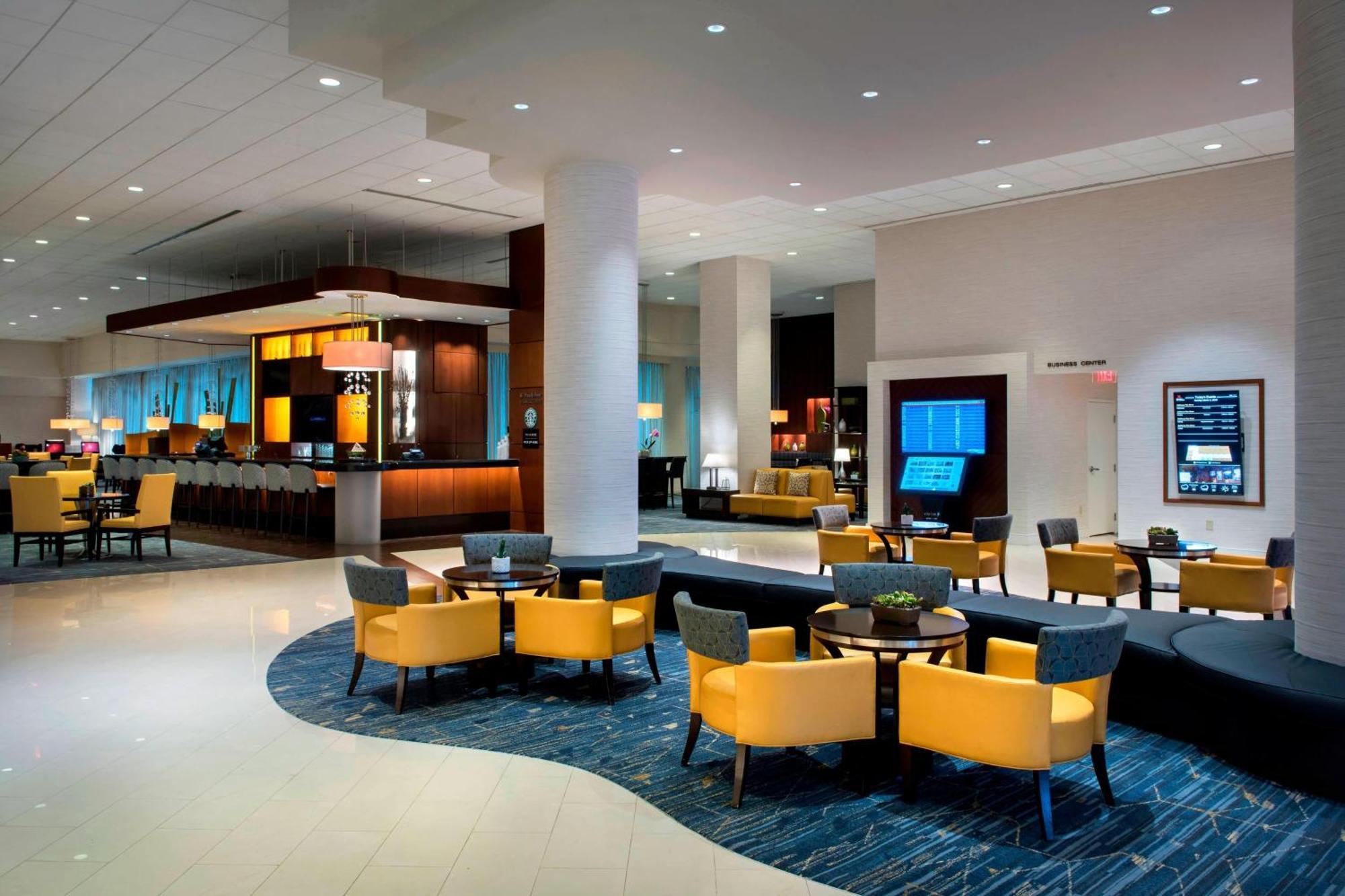 BWI Airport Marriott Hotell Linthicum Exteriör bild