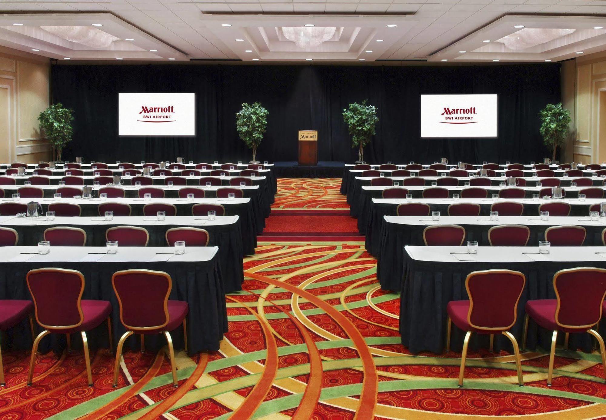 BWI Airport Marriott Hotell Linthicum Exteriör bild