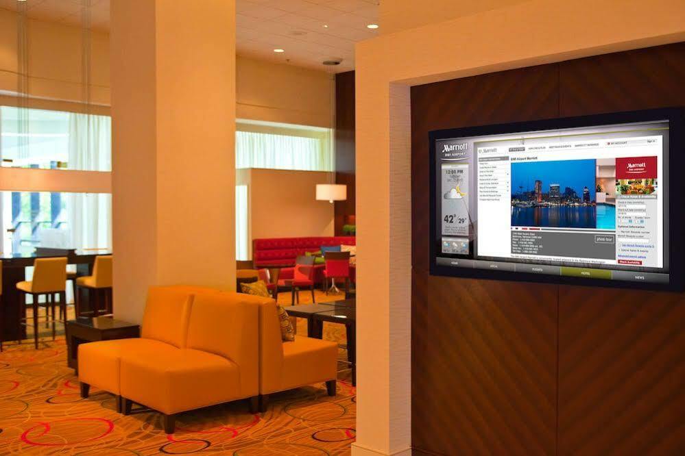 BWI Airport Marriott Hotell Linthicum Exteriör bild